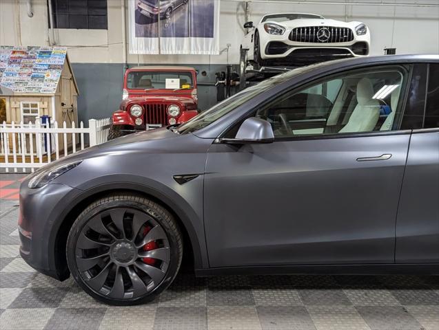 used 2020 Tesla Model Y car, priced at $33,500