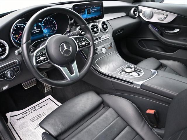 used 2021 Mercedes-Benz C-Class car, priced at $34,888