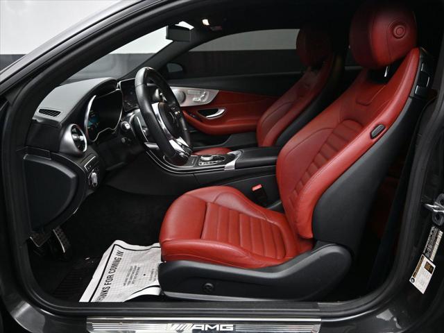 used 2021 Mercedes-Benz AMG C 43 car, priced at $39,988