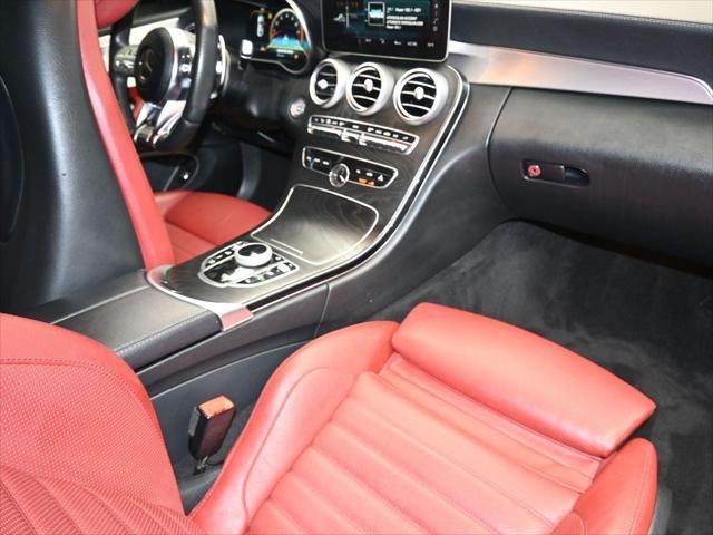 used 2021 Mercedes-Benz AMG C 43 car, priced at $39,988