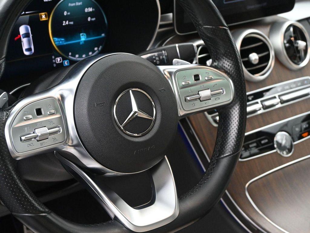 used 2021 Mercedes-Benz C-Class car, priced at $27,880
