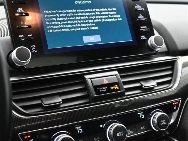 used 2022 Honda Accord car, priced at $27,388