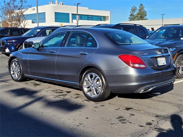 used 2017 Mercedes-Benz C-Class car, priced at $18,750