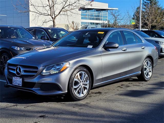 used 2017 Mercedes-Benz C-Class car, priced at $18,750