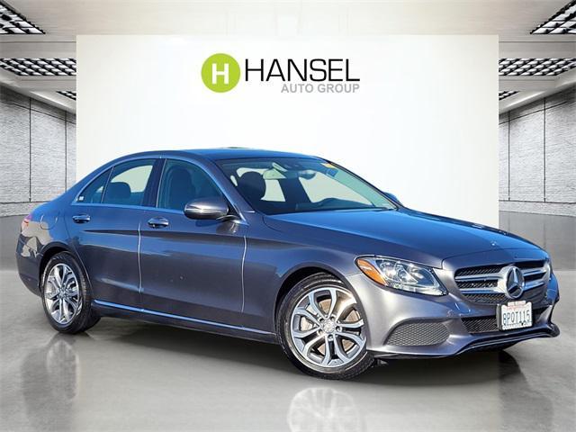 used 2017 Mercedes-Benz C-Class car, priced at $18,750