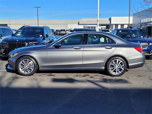 used 2017 Mercedes-Benz C-Class car, priced at $18,750