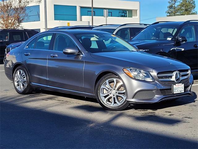 used 2017 Mercedes-Benz C-Class car, priced at $18,750