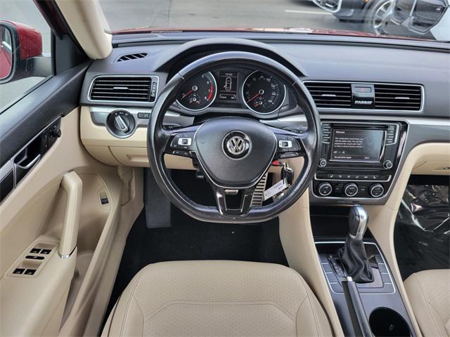 used 2018 Volkswagen Passat car, priced at $16,000