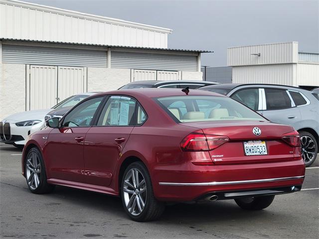 used 2018 Volkswagen Passat car, priced at $16,000