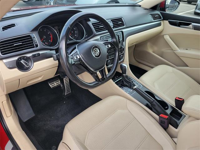 used 2018 Volkswagen Passat car, priced at $16,000