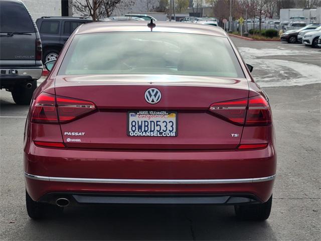 used 2018 Volkswagen Passat car, priced at $16,000