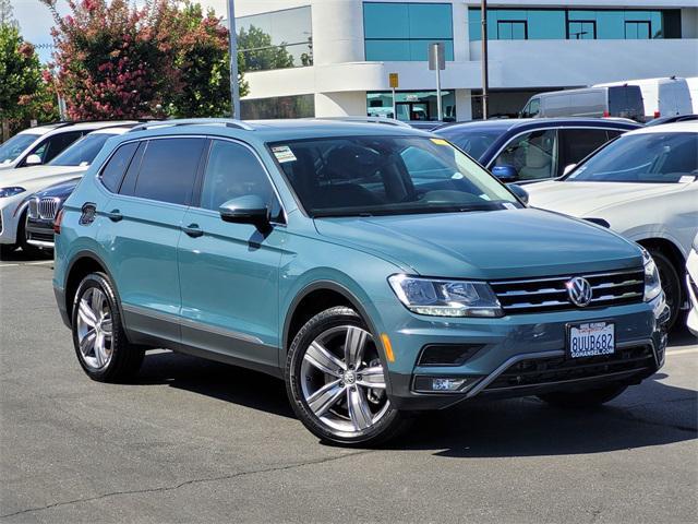 used 2021 Volkswagen Tiguan car, priced at $22,500