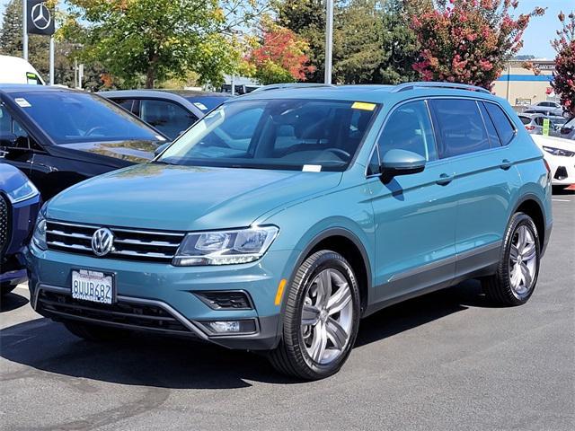 used 2021 Volkswagen Tiguan car, priced at $22,500