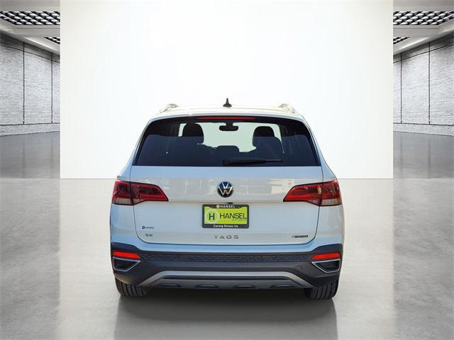 used 2023 Volkswagen Taos car, priced at $21,000