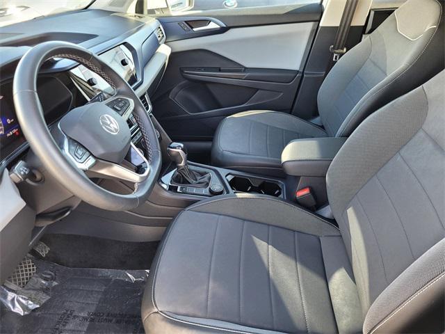 used 2023 Volkswagen Taos car, priced at $21,000