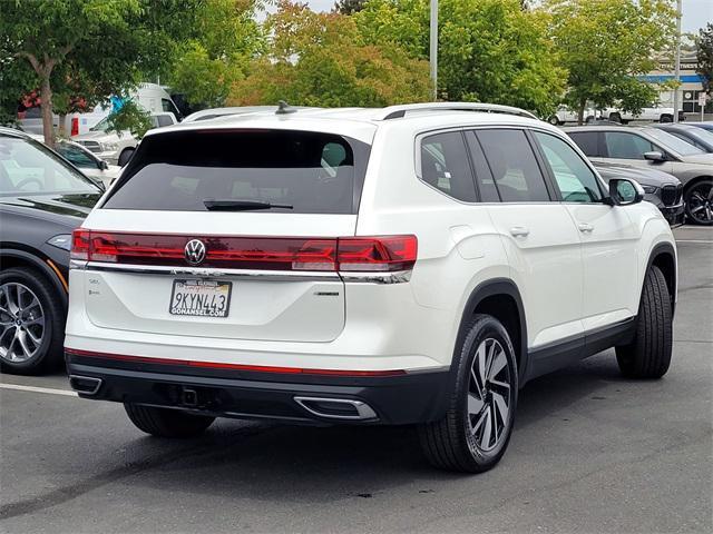 used 2024 Volkswagen Atlas car, priced at $46,750