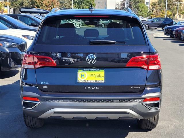 new 2024 Volkswagen Taos car, priced at $32,578