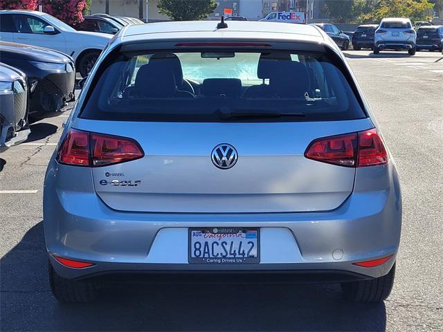 used 2016 Volkswagen e-Golf car, priced at $12,750