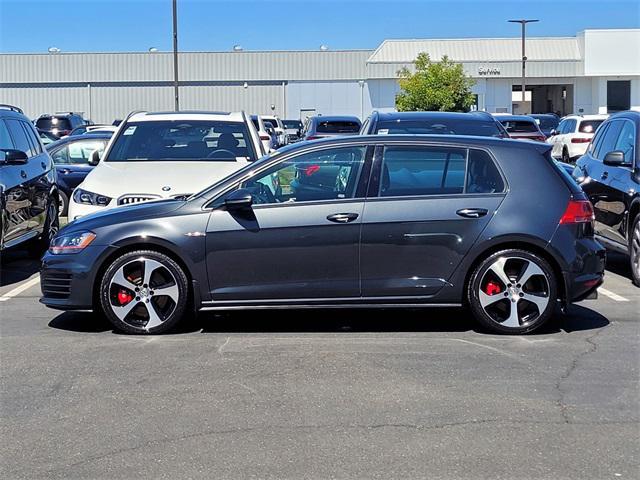 used 2017 Volkswagen Golf GTI car, priced at $13,500