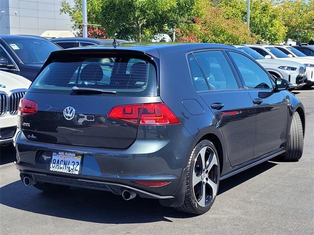 used 2017 Volkswagen Golf GTI car, priced at $13,500