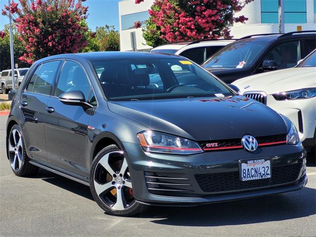 used 2017 Volkswagen Golf GTI car, priced at $13,500