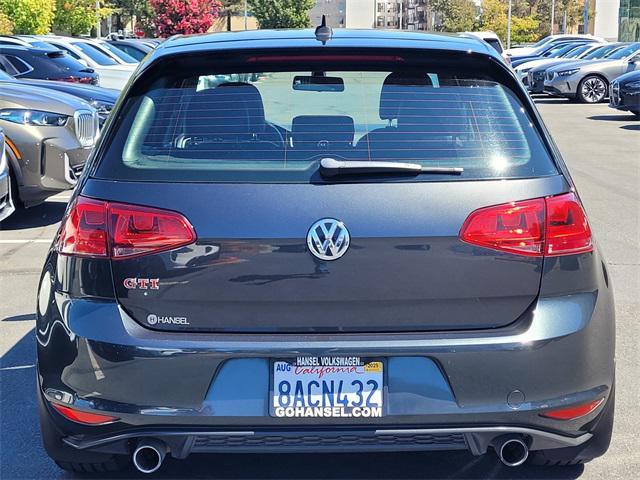 used 2017 Volkswagen Golf GTI car, priced at $13,500