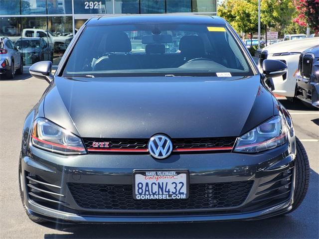 used 2017 Volkswagen Golf GTI car, priced at $13,500