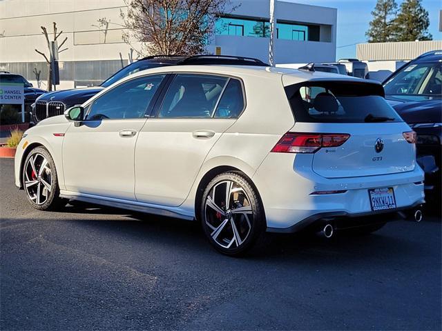 used 2024 Volkswagen Golf GTI car, priced at $33,750