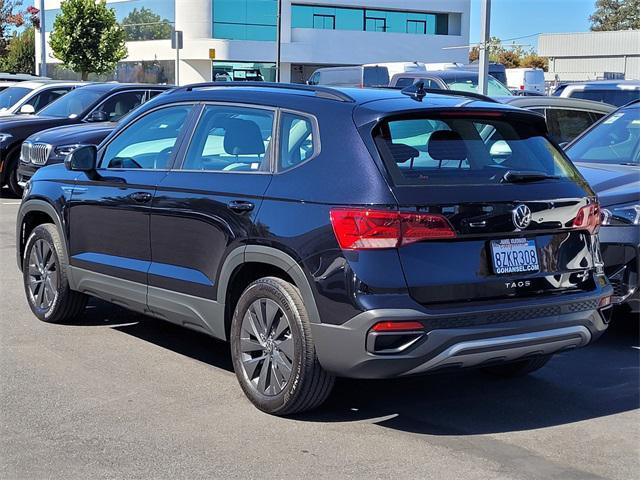 used 2022 Volkswagen Taos car, priced at $20,000