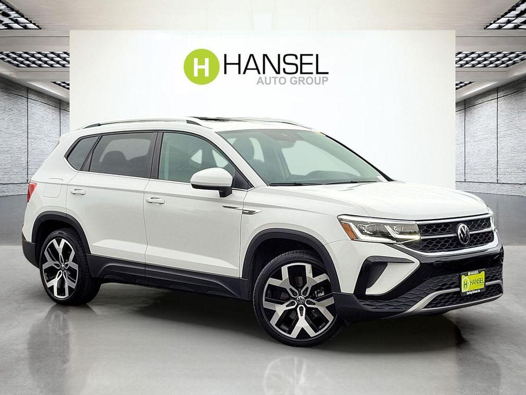 used 2022 Volkswagen Taos car, priced at $22,000