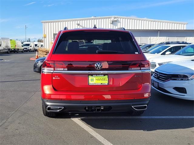 new 2024 Volkswagen Atlas car, priced at $46,761