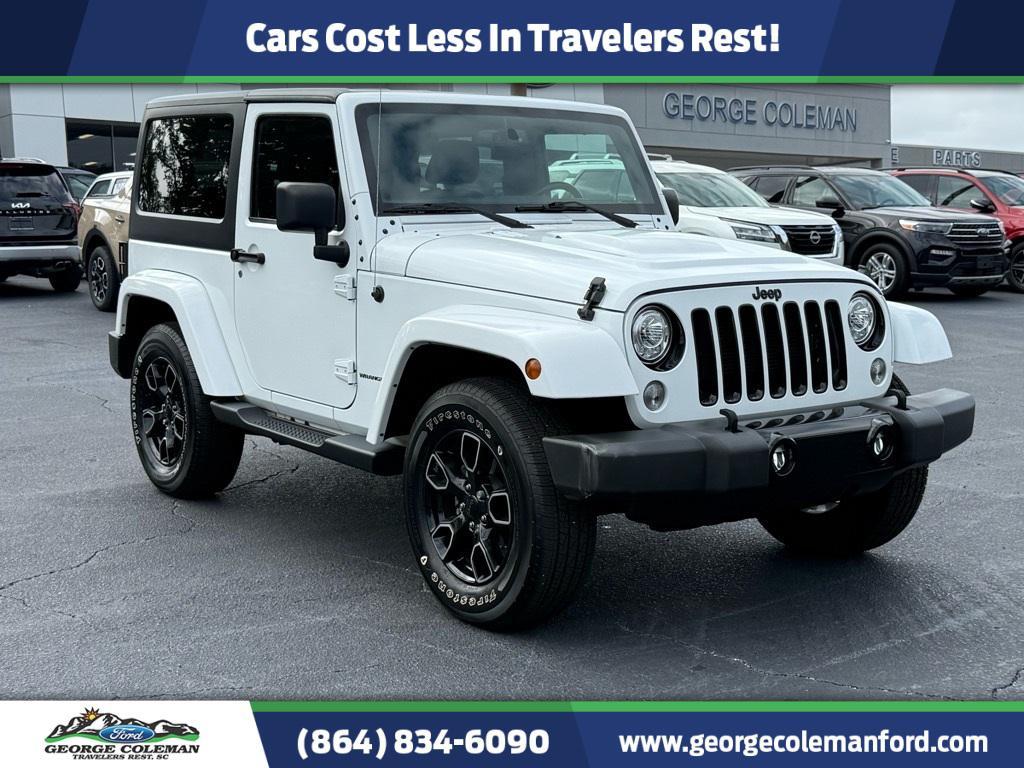 used 2018 Jeep Wrangler JK car, priced at $21,987