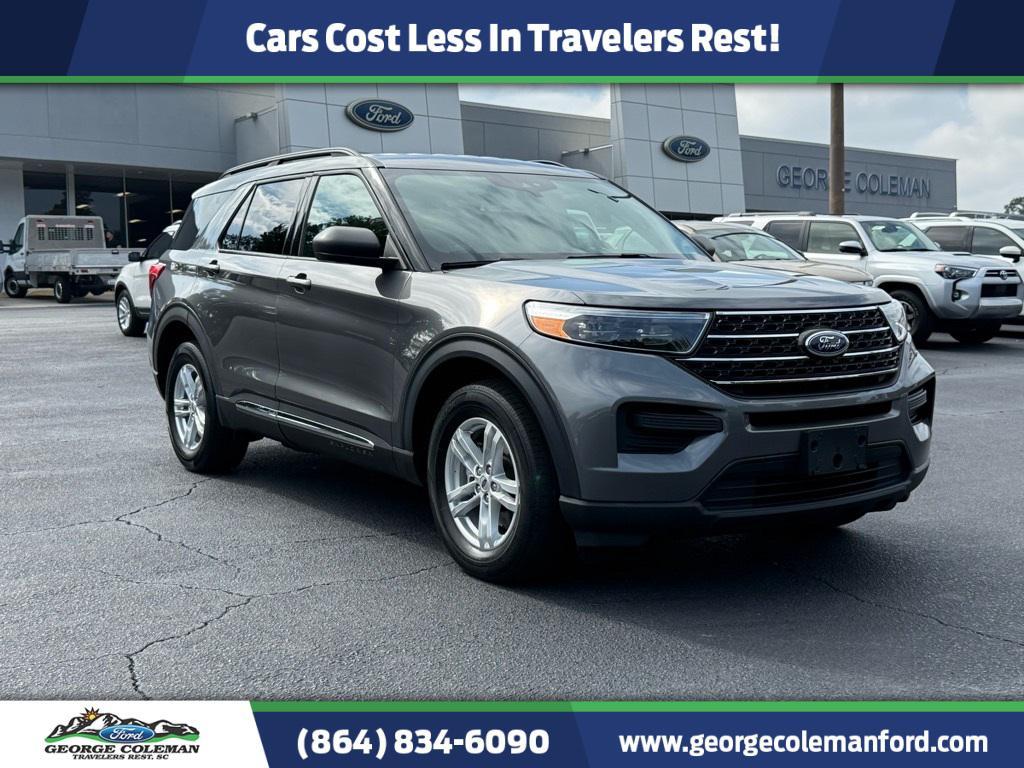 used 2022 Ford Explorer car, priced at $30,399
