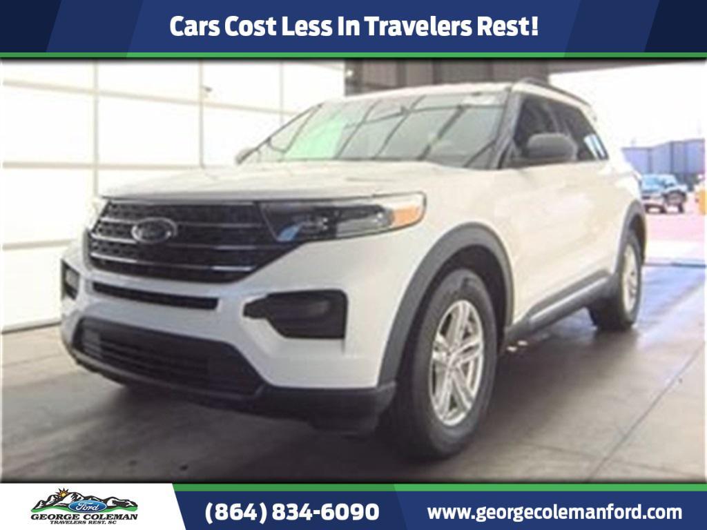 used 2022 Ford Explorer car, priced at $27,655