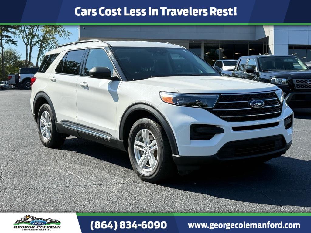 used 2022 Ford Explorer car, priced at $27,396