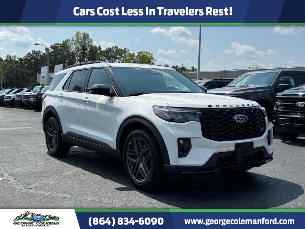 new 2025 Ford Explorer car, priced at $59,133
