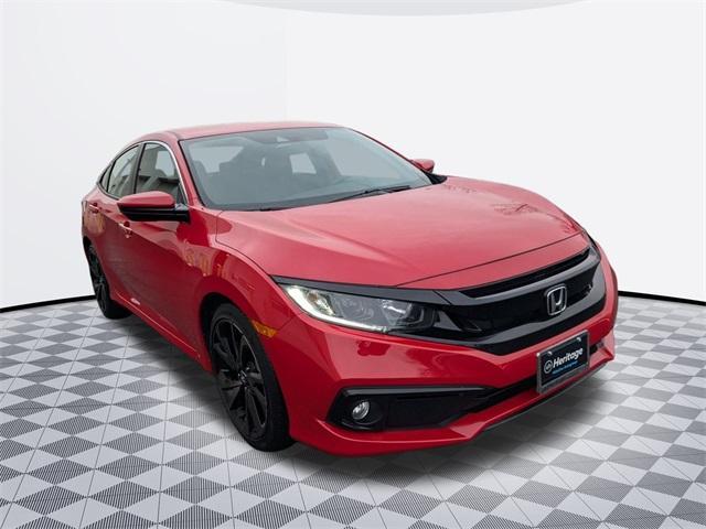 used 2021 Honda Civic car, priced at $20,900