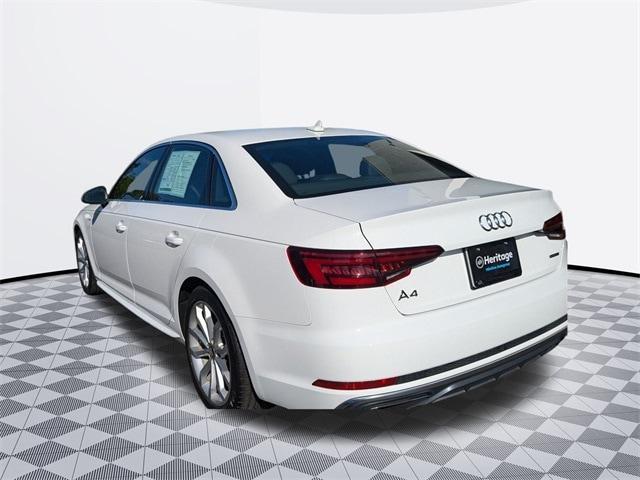 used 2019 Audi A4 car, priced at $18,900