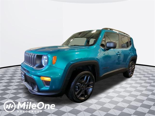 used 2021 Jeep Renegade car, priced at $17,800