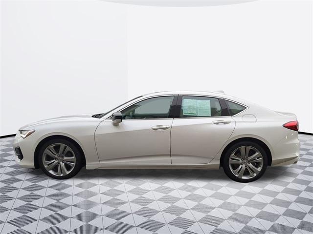 used 2021 Acura TLX car, priced at $25,200