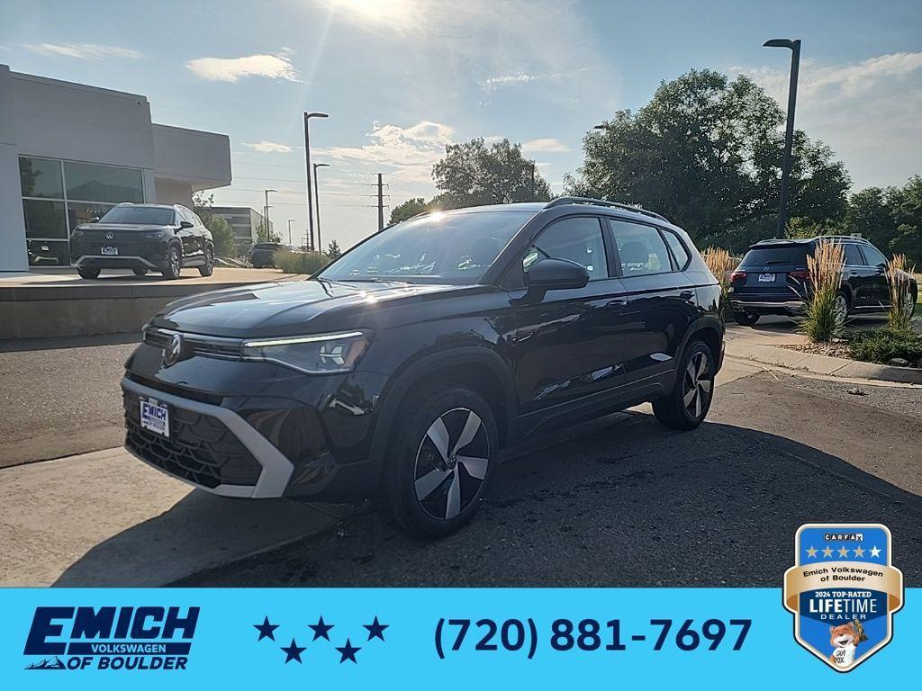 new 2025 Volkswagen Taos car, priced at $26,377