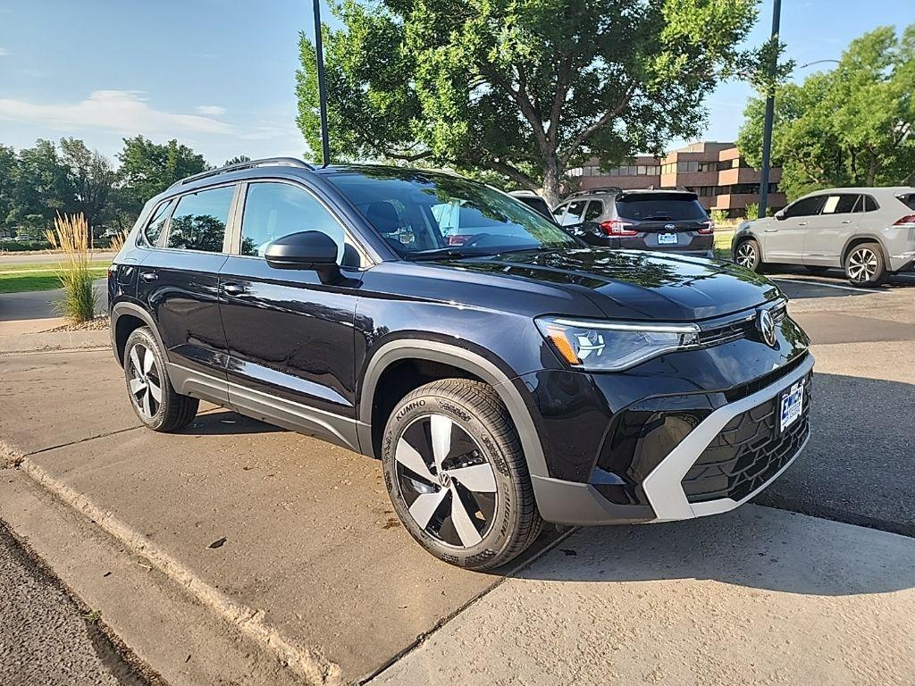 new 2025 Volkswagen Taos car, priced at $27,495