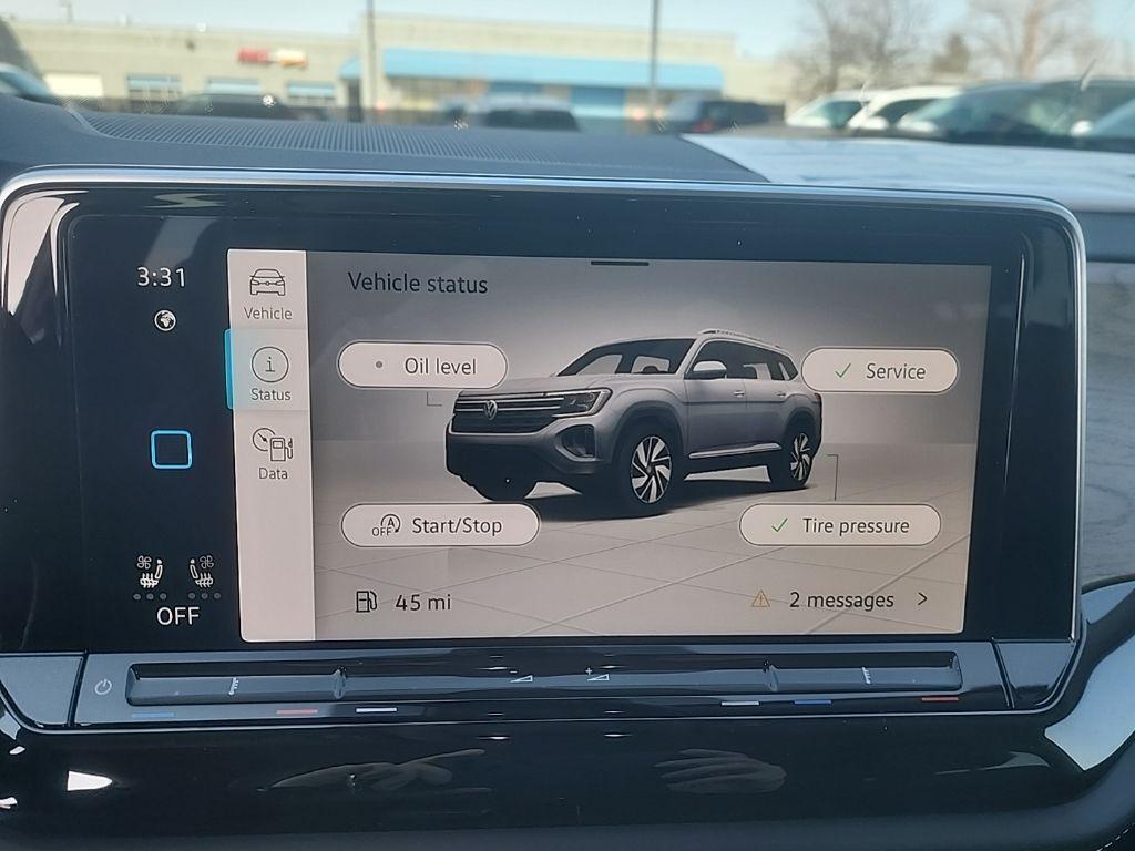 new 2025 Volkswagen Atlas car, priced at $44,148