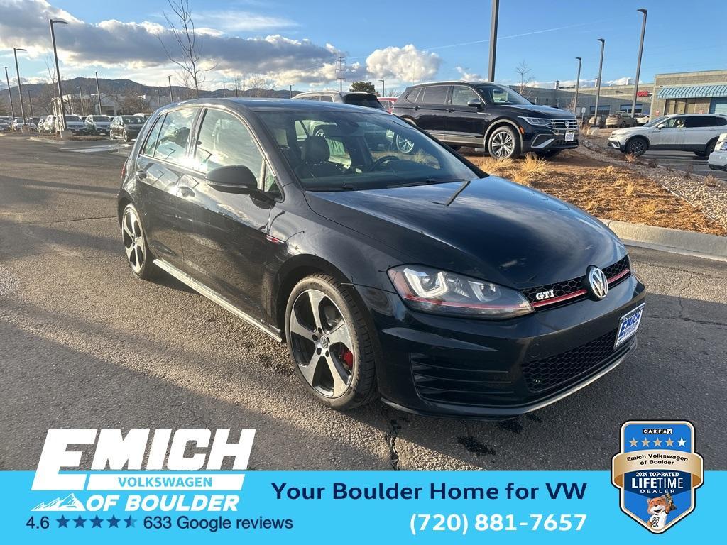 used 2015 Volkswagen Golf GTI car, priced at $13,120