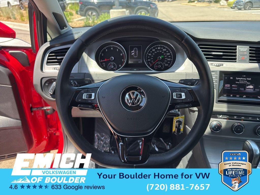 used 2015 Volkswagen Golf car, priced at $11,999