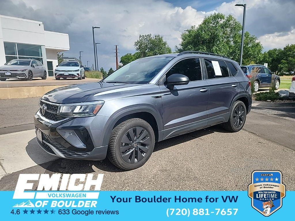 used 2022 Volkswagen Taos car, priced at $16,769