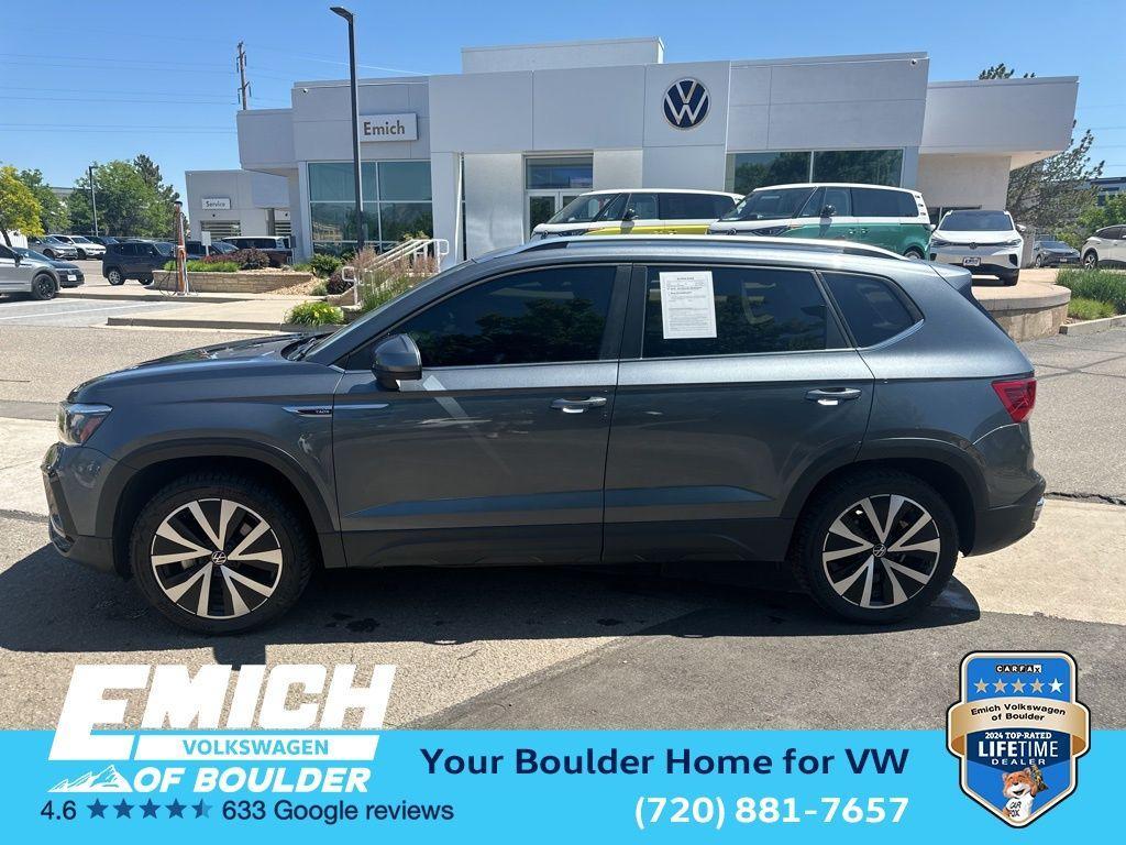 used 2022 Volkswagen Taos car, priced at $20,500