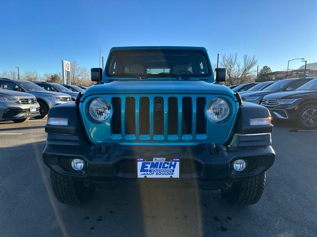 used 2020 Jeep Wrangler Unlimited car, priced at $28,346