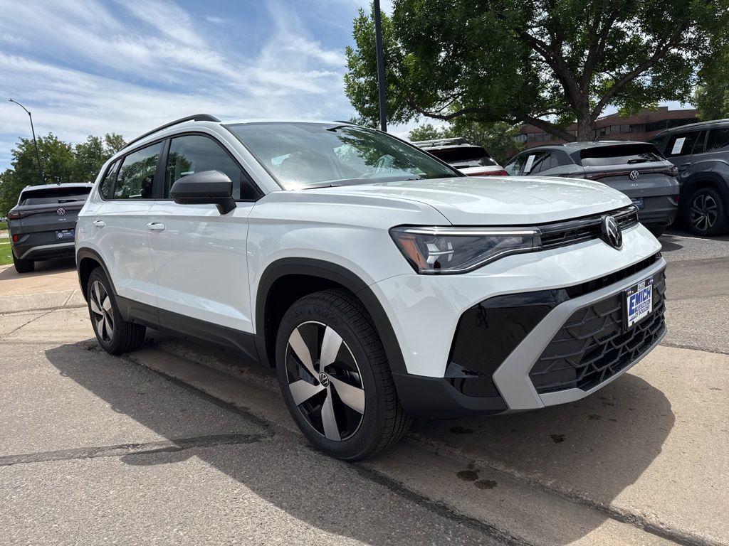 new 2025 Volkswagen Taos car, priced at $27,010