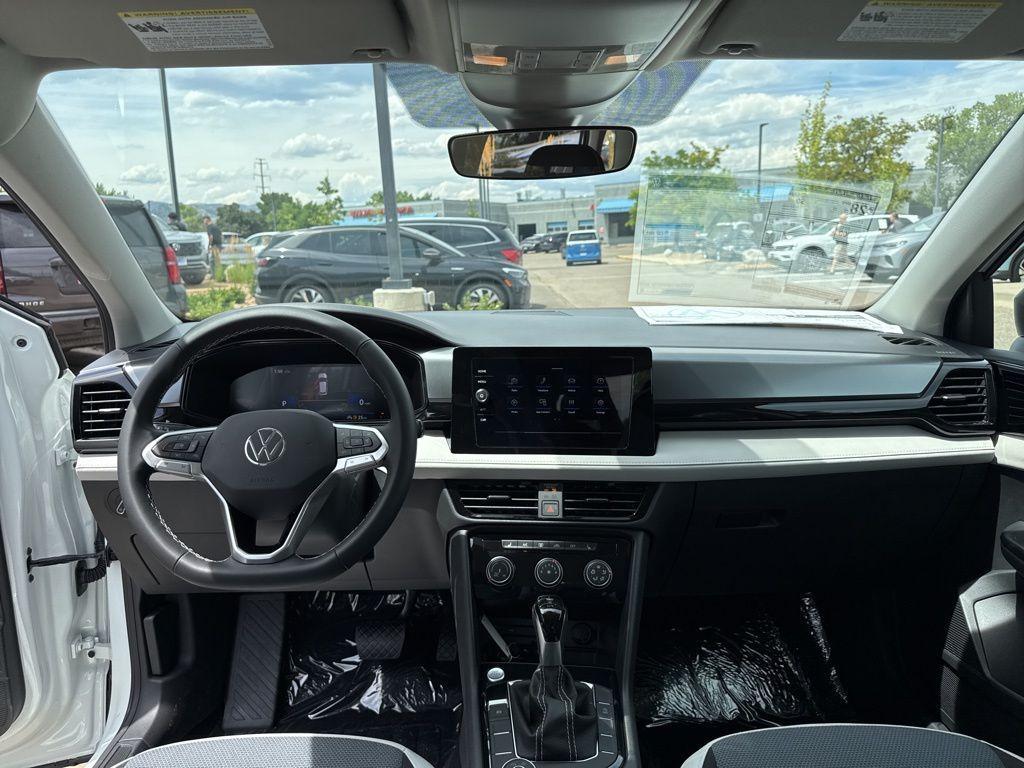 new 2025 Volkswagen Taos car, priced at $27,010